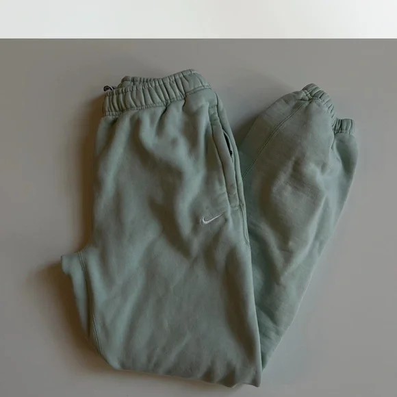 Nike Green Pantsuit Relaxed Fit Cotton Blend - Picture 2 of 6